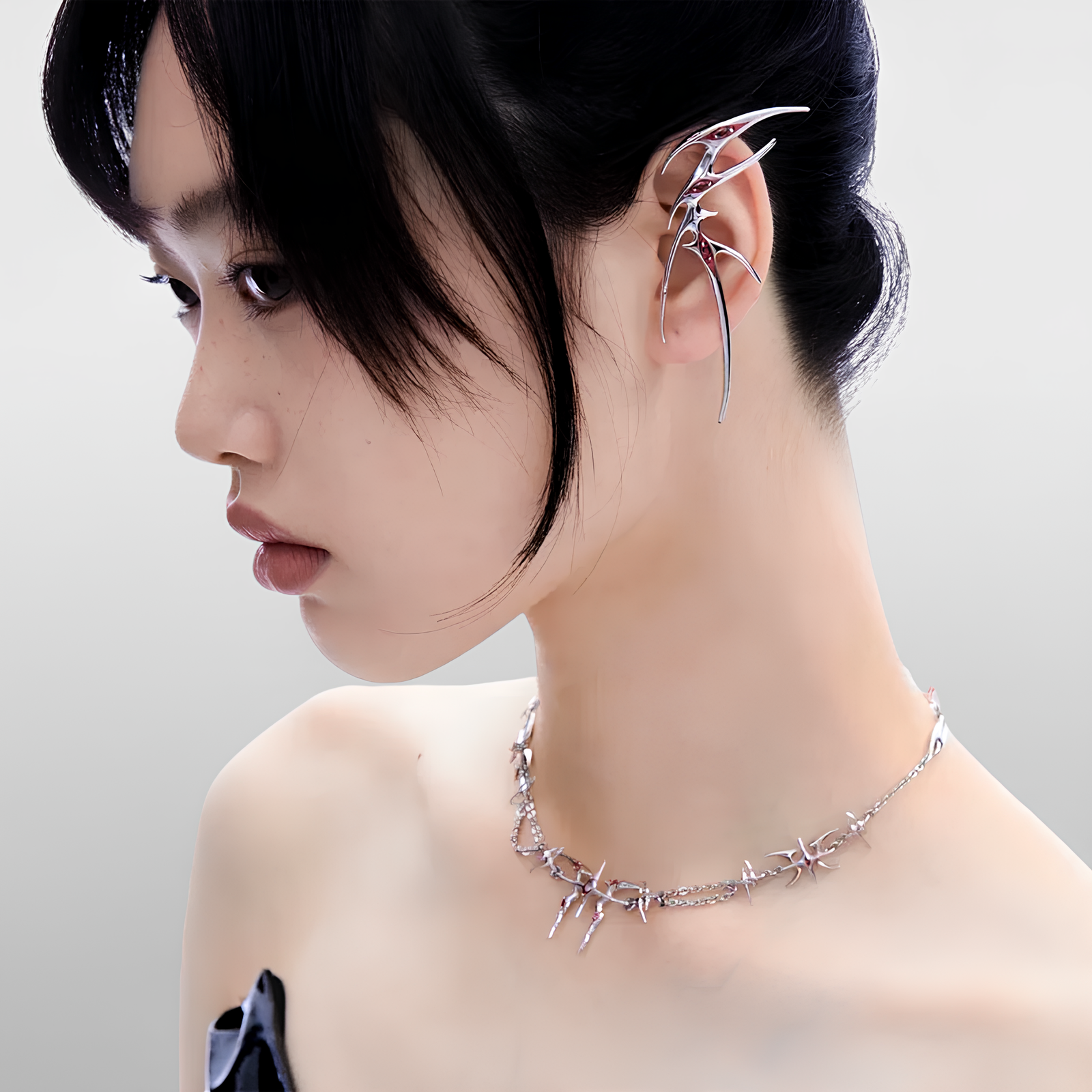 Sanguine Ear Cuff