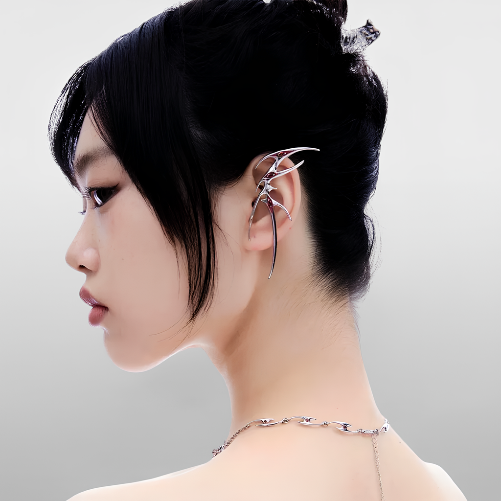 Sanguine Ear Cuff